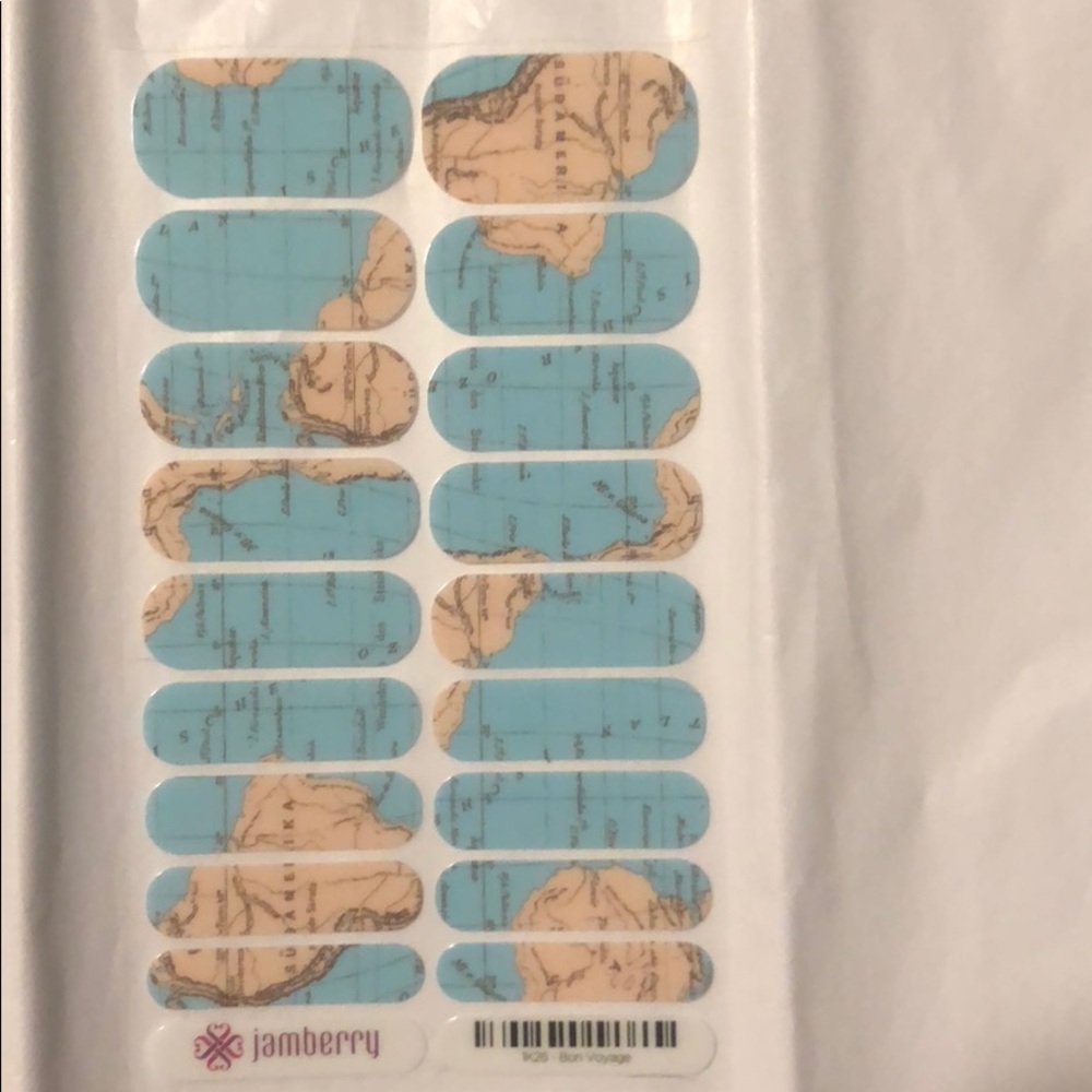 Jamberry Bon Voyage Full Sheet